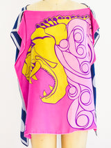 Upcycled Scarf Top Top arcadeshops.com