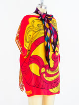 Upcycled Scarf Top Top arcadeshops.com