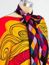 Upcycled Scarf Top Top arcadeshops.com