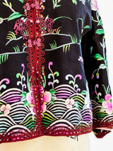 Chinese Embroidered Silk Jacket Jacket arcadeshops.com