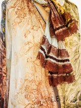 Jean Paul Gaultier Printed Silk Chiffon Top Top arcadeshops.com