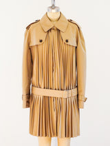 Junya Watanabe Pleated Trench Coat Jacket arcadeshops.com