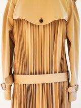 Junya Watanabe Pleated Trench Coat Jacket arcadeshops.com
