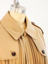 Junya Watanabe Pleated Trench Coat Jacket arcadeshops.com