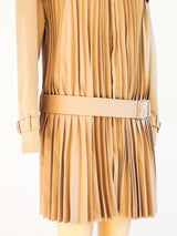 Junya Watanabe Pleated Trench Coat Jacket arcadeshops.com