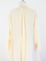 Dolce and Gabbana Layered Silk Blouse Top arcadeshops.com