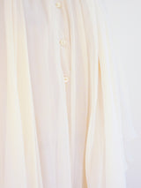 Dolce and Gabbana Layered Silk Blouse Top arcadeshops.com