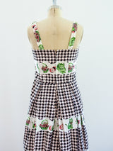 Novelty Kitten Print Sundress Dress arcadeshops.com
