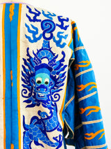 Dragon Embroidered Chinese Silk Robe Jacket arcadeshops.com