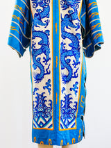 Dragon Embroidered Chinese Silk Robe Jacket arcadeshops.com