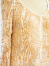 Patricia Lester Plisse Pleated Column Dress Dress arcadeshops.com