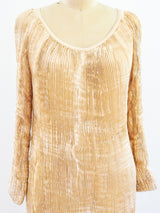 Patricia Lester Plisse Pleated Column Dress Dress arcadeshops.com