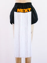 Bernhard Willhelm Beaded Fringe Shorts Bottom arcadeshops.com