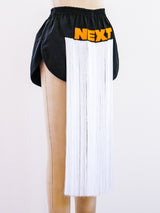 Bernhard Willhelm Beaded Fringe Shorts Bottom arcadeshops.com