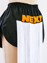 Bernhard Willhelm Beaded Fringe Shorts Bottom arcadeshops.com
