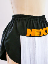 Bernhard Willhelm Beaded Fringe Shorts Bottom arcadeshops.com