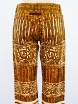 Jean Paul Gaultier Printed Sequin Pants Pants arcadeshops.com