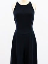 Geoffrey Beene Black Crepe Jumpsuit Jumpsuit arcadeshops.com
