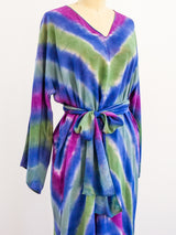 Silk Tie-dye Dress Dress arcadeshops.com