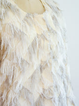 White Shag Jacket Jacket arcadeshops.com