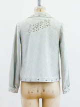 1970's Studded Denim Jacket Jacket arcadeshops.com