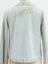 1970's Studded Denim Jacket Jacket arcadeshops.com