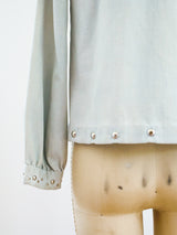 1970's Studded Denim Jacket Jacket arcadeshops.com