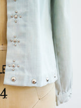 1970's Studded Denim Jacket Jacket arcadeshops.com
