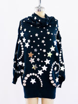 Star embellished sweater Top arcadeshops.com