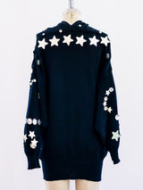 Star embellished sweater Top arcadeshops.com