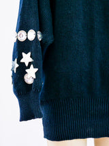Star embellished sweater Top arcadeshops.com