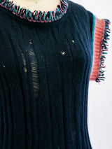 M Missoni Knit Fringed Knit Dress Dress arcadeshops.com
