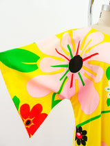 Pop Floral 1960's House Dress Dress arcadeshops.com