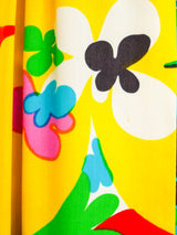 Psychedelic Floral Open Back Dress Dress arcadeshops.com