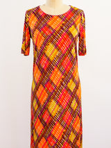 Missoni Printed Silk Jersey Dress Dress arcadeshops.com