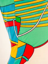 Hermes Nautical Print Bathing Suit Suit arcadeshops.com