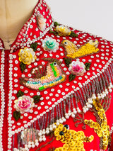 Fully Embellished Chinese Wedding Jacket Jacket arcadeshops.com