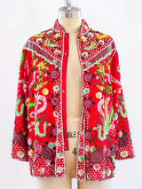 Fully Embellished Chinese Wedding Jacket Jacket arcadeshops.com