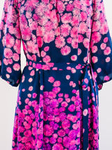 Givenchy Couture Floral Silk Dress Dress arcadeshops.com
