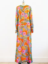 Richilene Embellished Silk Chiffon Maxi Dress Dress arcadeshops.com