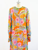 Richilene Embellished Silk Chiffon Maxi Dress Dress arcadeshops.com