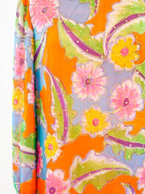 Richilene Embellished Silk Chiffon Maxi Dress Dress arcadeshops.com