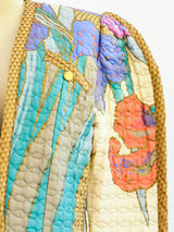Jeanne Marc Quilted Floral Jacket Top arcadeshops.com