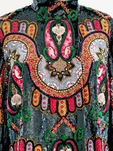 Hanae Mori Beaded Jacket Jacket arcadeshops.com