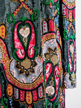 Hanae Mori Beaded Jacket Jacket arcadeshops.com