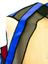 Architectural Ribbon Mesh Vest Top arcadeshops.com