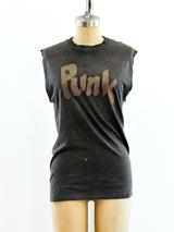 Vintage Punk Cut Off Tee T-shirt arcadeshops.com