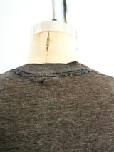 Vintage Punk Cut Off Tee T-shirt arcadeshops.com