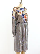 Neil Bieff Sequined Silk Ensemble Suit arcadeshops.com