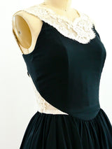 Geoffrey Beene Lace Trimmed Dress Dress arcadeshops.com